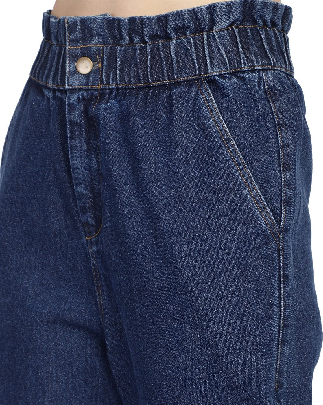 Women Regular High Rise Blue Jeans