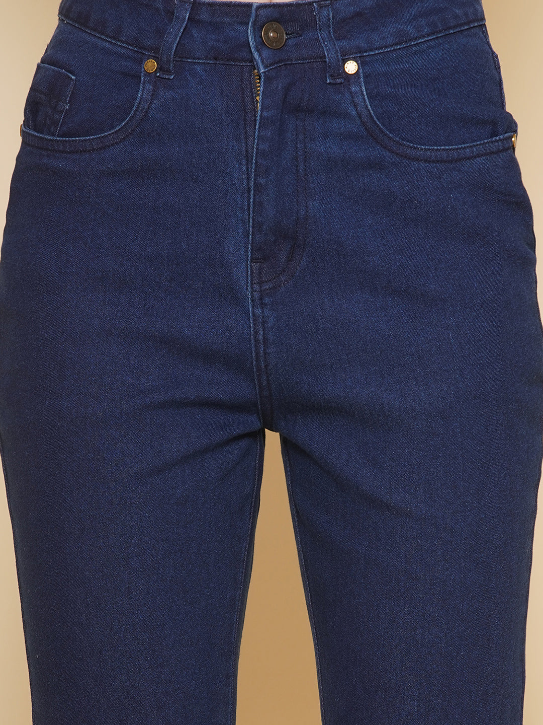 Women Boot Cut Jeans in Blue